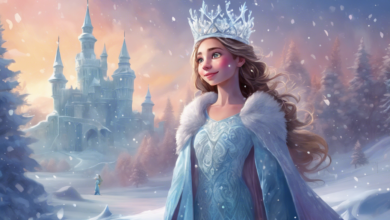 A Hókirálynő és a melegszívű kislány