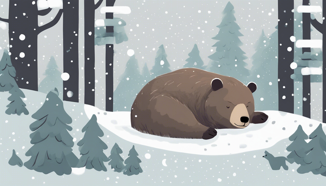 Brumi medve téli álma