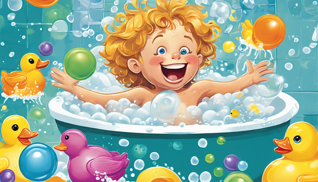 Buborék Beni fürdetési kalandjai