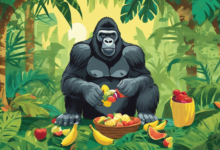 Gorilla Gabi banánlakomája