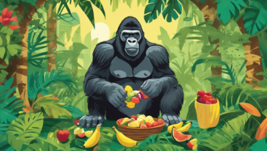 Gorilla Gabi banánlakomája