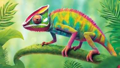 Kaméleon Karcsi színváltoztató trükkjei