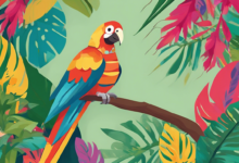 Papagáj Peti beszélni tanul