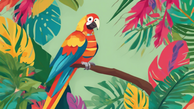 Papagáj Peti beszélni tanul