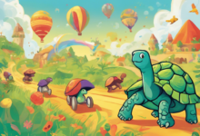 Teknős Tóbiás lassú versenye