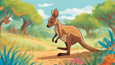 Ugri a szökdécselő kenguru